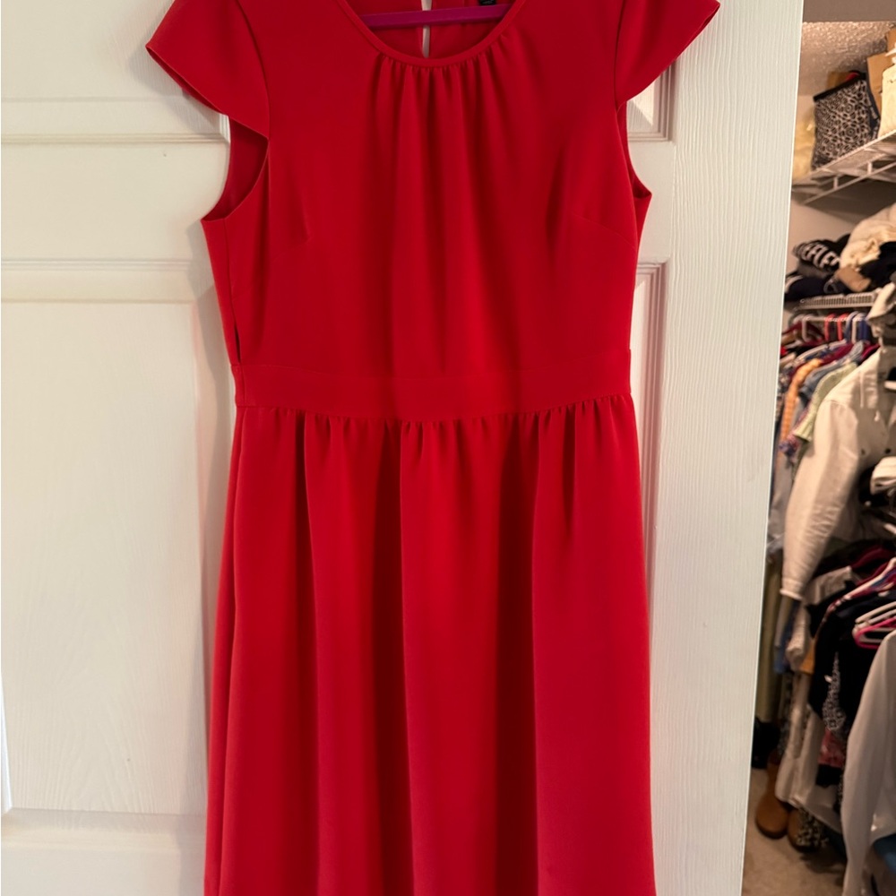 J. Crew Red Dress